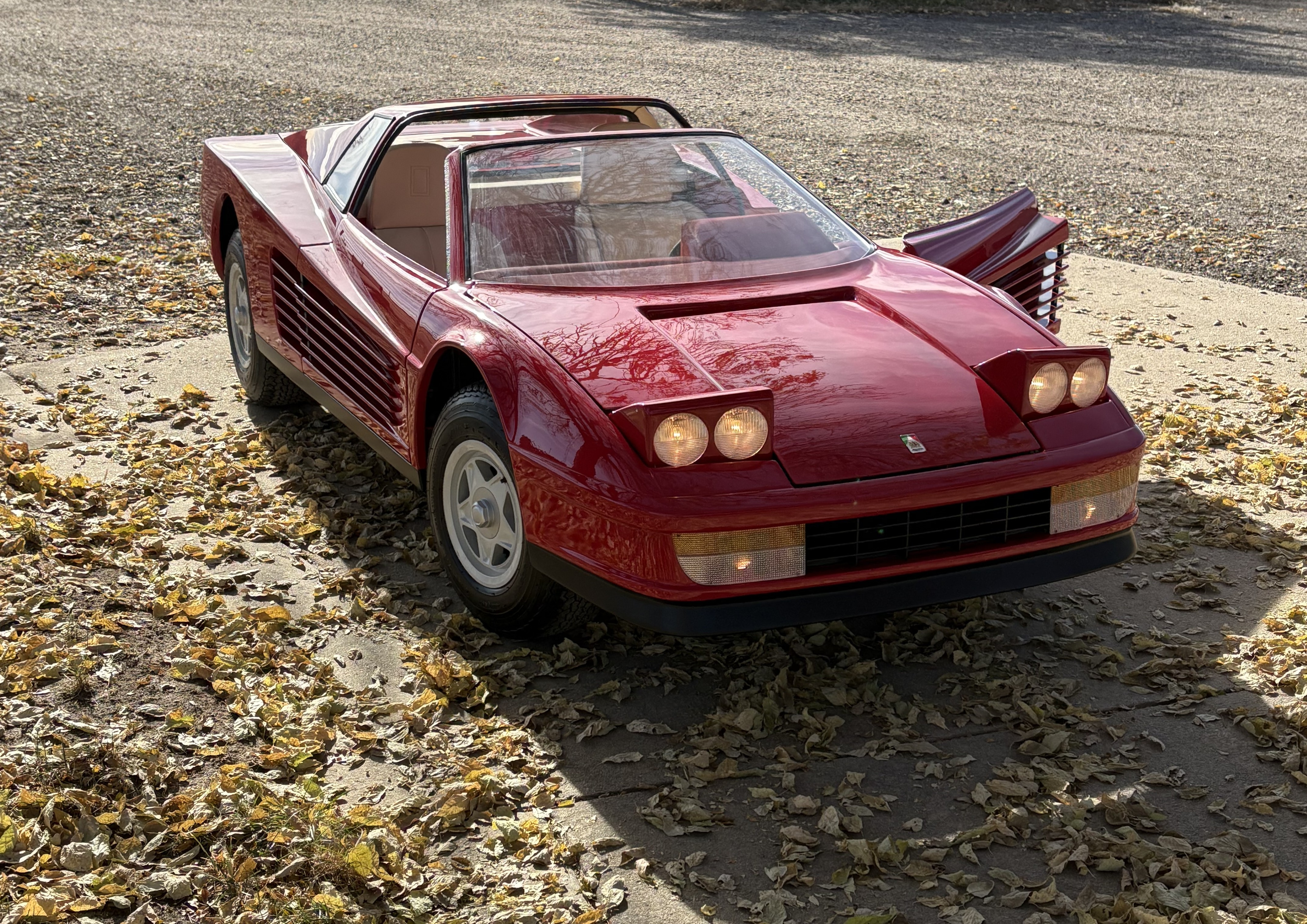 84 Agostini Ferrari Testarossa Junior after photo